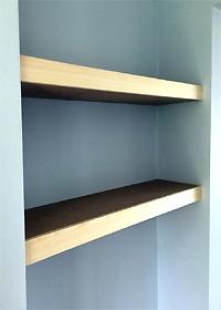 Alcove Floating Shelves Newcastle