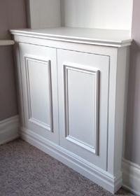 Bespoke Fitted Alcove Cupboard Newcastle